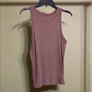 Women’s Slim Fit Ribbed Tank Top - A New Day - Light Brown XL